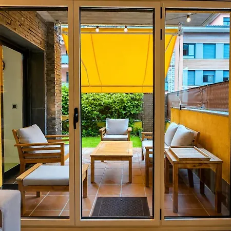 شقة Apto Bajo Con Terraza - Casa Juanin يانس